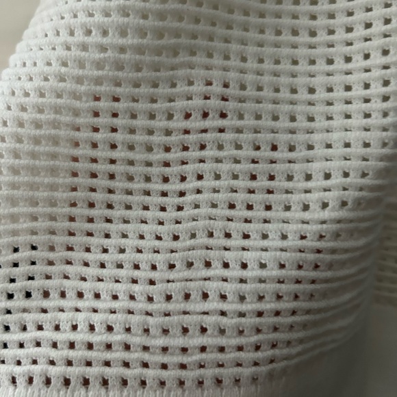 Lauren Ralph Lauren White Sweater with zipper detail - size XL - Picture 10 of 13